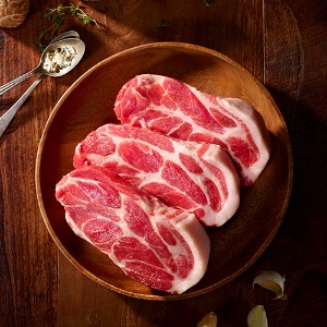 선진포크한돈 목살(구이용) 1kg 국내산 돼지고기
